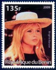 1465_Brigitte-Bardot-French-Actress-Single-Stamp-MNH-2009