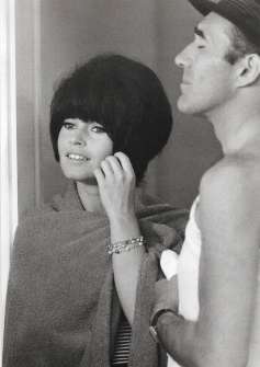 Brigitte Bardot and Michel Piccoli in Le Mépris (1963)