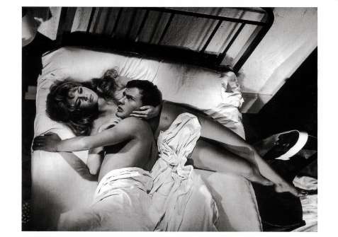 Jean-Louis Trintignant and Brigitte Bardot in Et Dieu crea la femme (1956)
