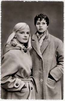 Isabelle Pia and Brigitte Bardot in Futures Vedettes (1955)