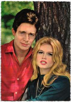 Jacques Charrier and Brigitte Bardot