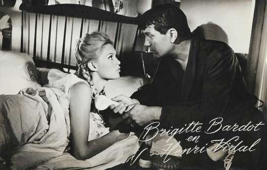 Brigitte Bardot and Henri Vidal in Voulez-vous danser avec moi (1959)