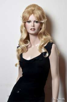 Brigitte Bardot lifesize mannequin sculpture 2014