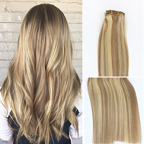 Vario Clip In Hair Extensions 20inch 7pcs 70g Set 18 613 Mixed